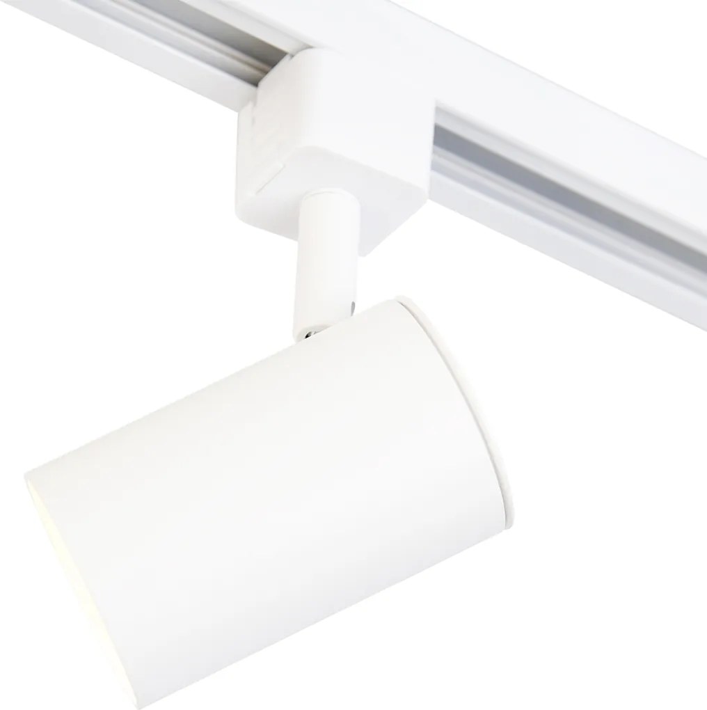 Moderný koľajnicový systém so 4 bodovými svetlami biely 1-fázový - Iconic Yade