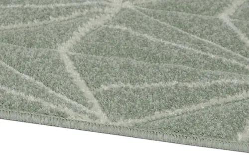 Koberce Breno Kusový koberec PORTLAND 750/RT4G, zelená, viacfarebná,133 x 190 cm