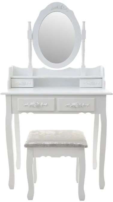 Bestent Toaletný stolík Primadonna WHITE