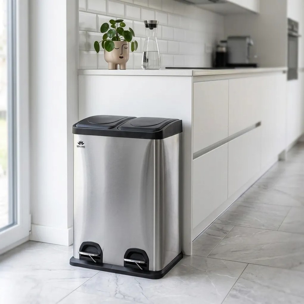 Brilanz Kôš na triedený odpad Savery, 2 x 20 l, 40 l