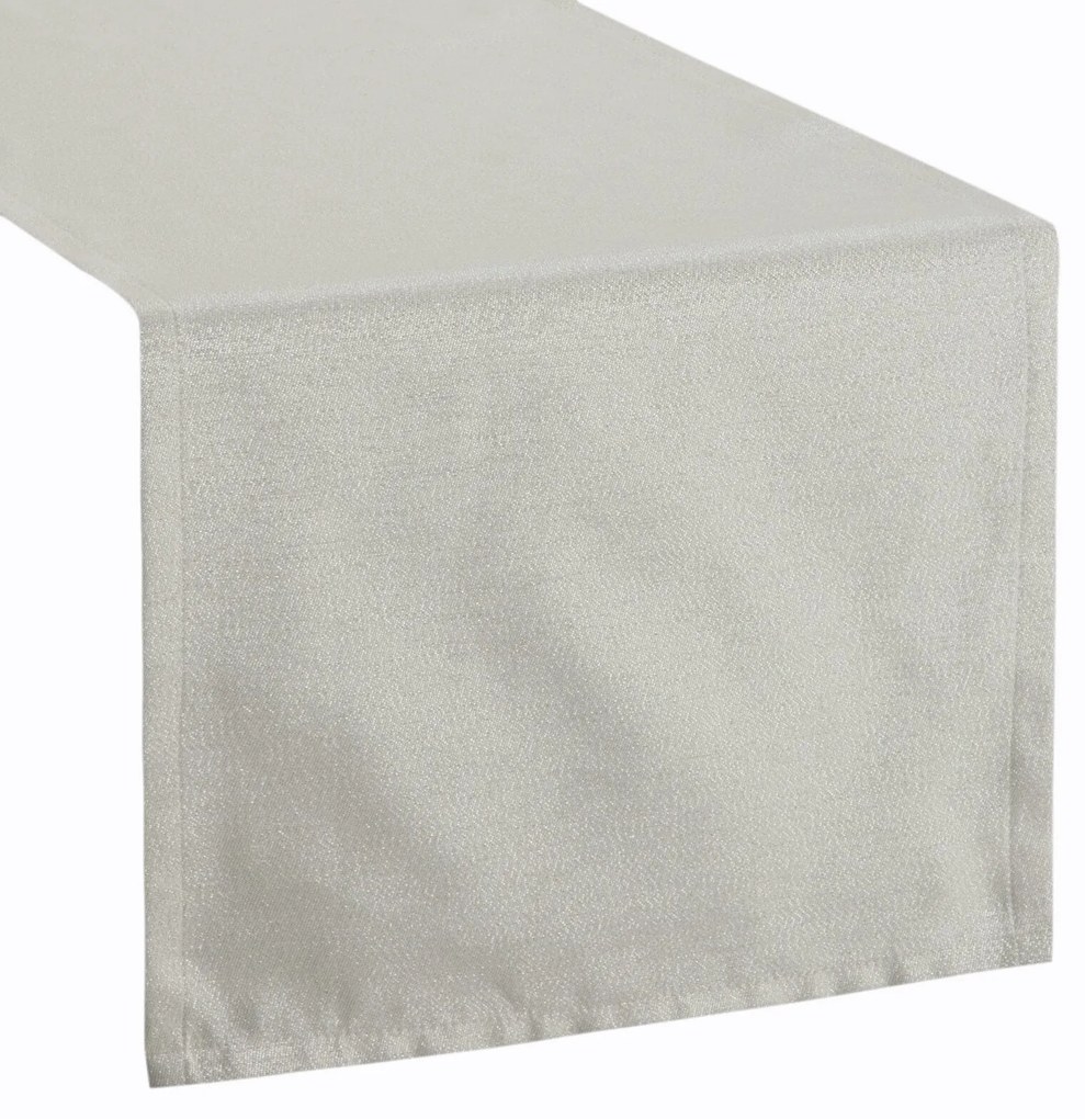VIANOČNÝ OBRUS FLASH 4 40X180 CM ŠAMPANSKÝ