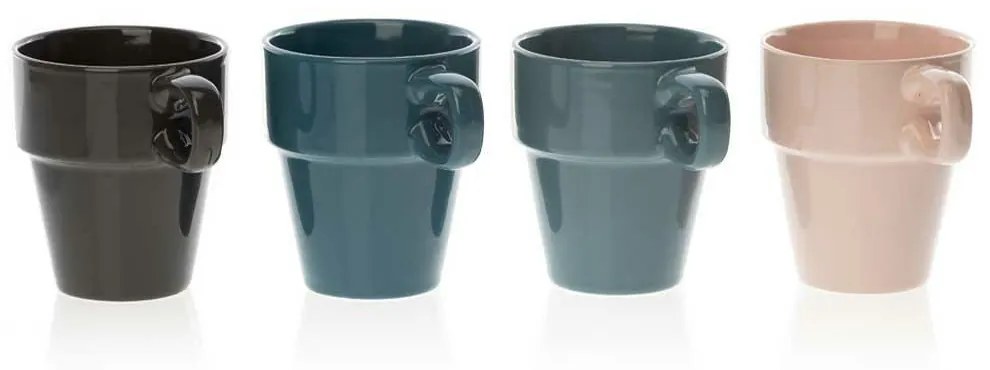 Keramický hrnček Easy 180 ml sada 4ks