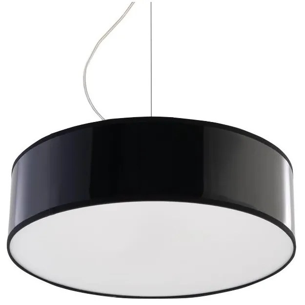 Luster na lanku ARENA 35 2xE27/60W/230V čierna