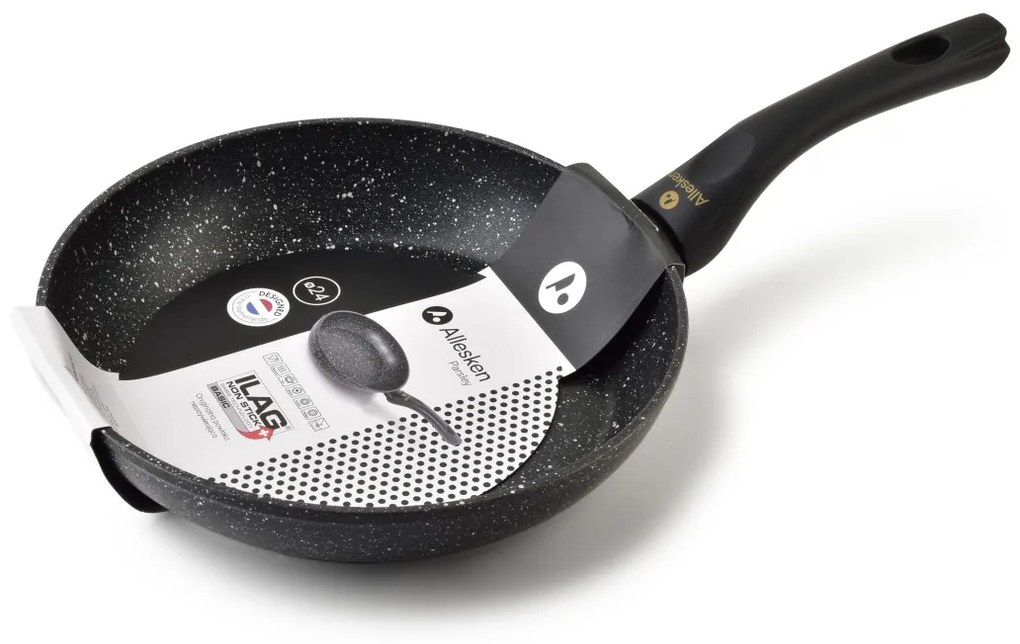 Hliníková pánev PARSLEY ALLESKEN ILAG BASIC 24 cm černá