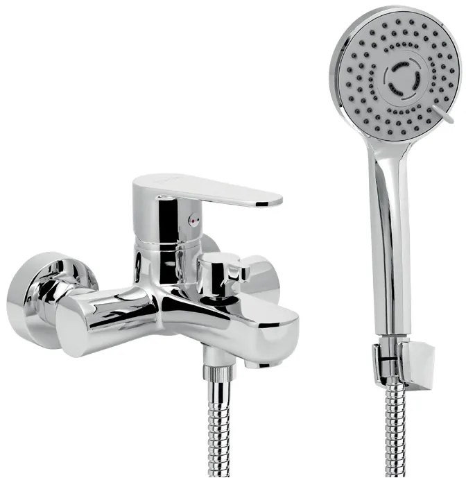 Novaservis, Koupelnová sada vanová Titania Fresh, chrom, 96025-0