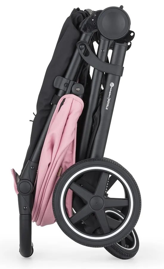 PETITE&MARS Kočík športový Royal 2 Black Rose Pink