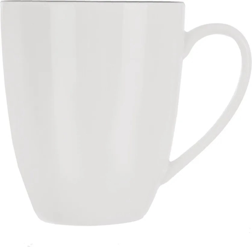 Biely porcelánový hrnček 390 ml Decora – Orion