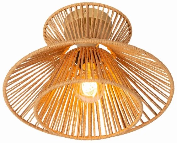 Lucide 10120/32/72 - Stropné svietidlo TASMAN 1xE27/60W/230V béžová