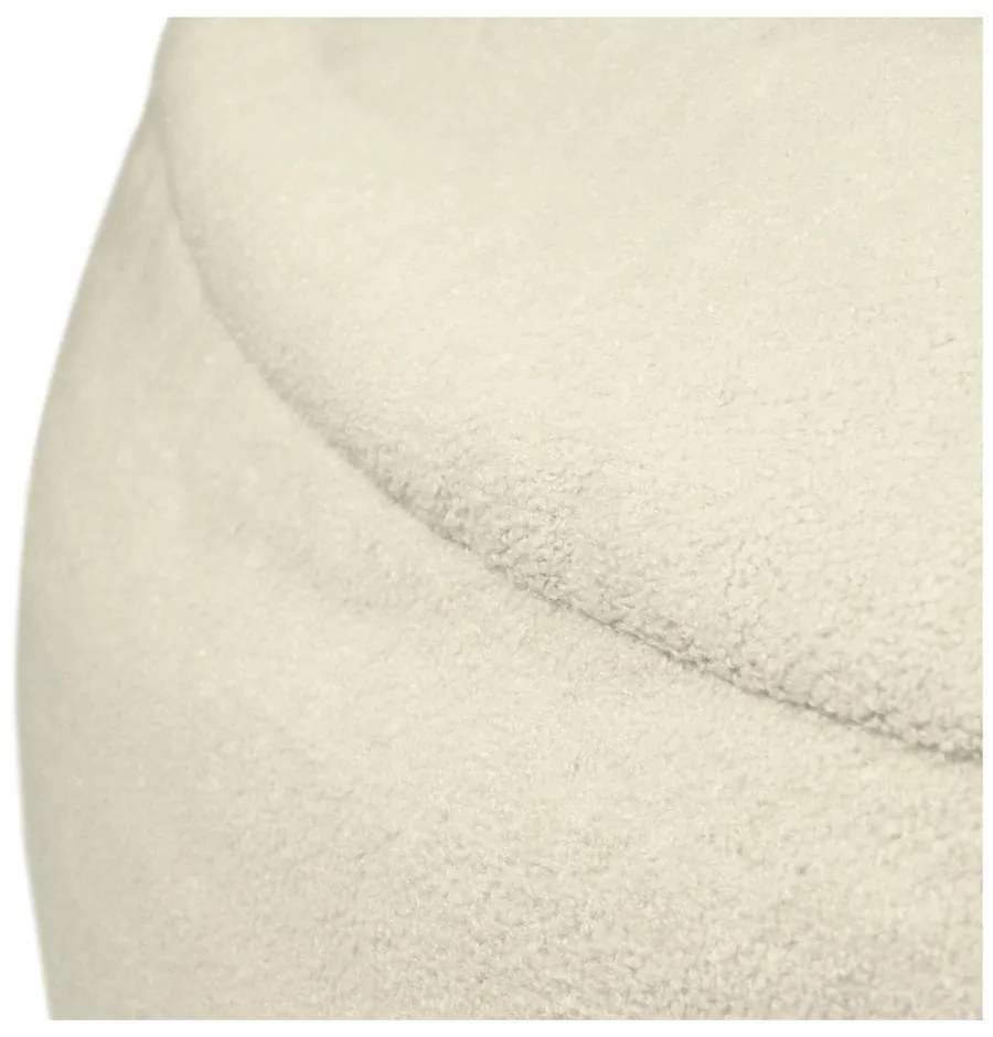 Hnedý sedací vak z textílie buklé Om 135 – SLOWDOWN