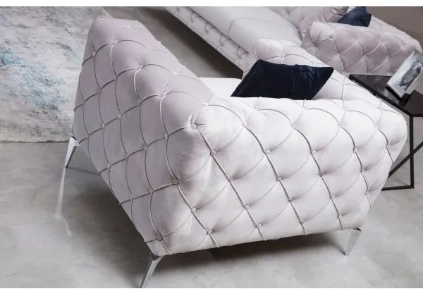 Kreslo EUGEN svetlosivé