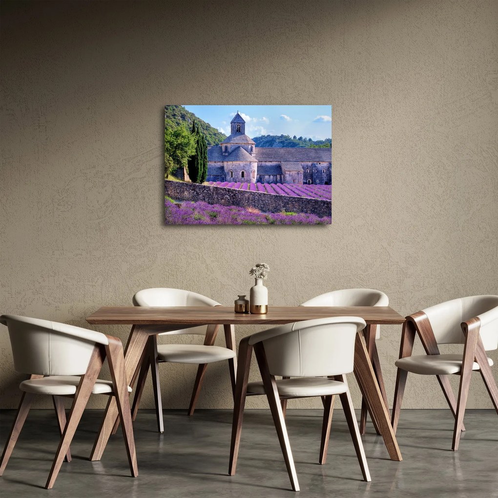 Obraz - Levanduľové pole (70x50 cm)