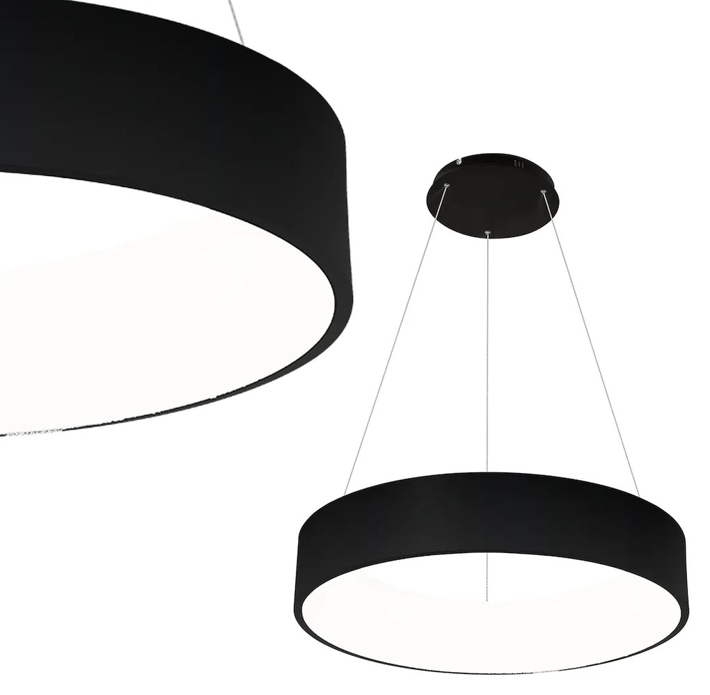 Závesné LED svietidlo Ohio, 1x LED 40w, 3000-6000k, b