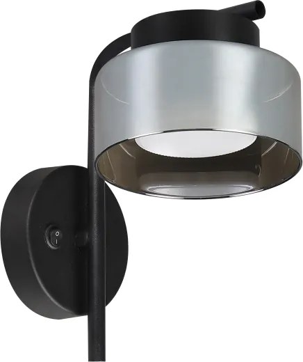 Brilagi - LED Nástenné svietidlo AURA LUX 1xGX53/30W/230V čierna/dymová