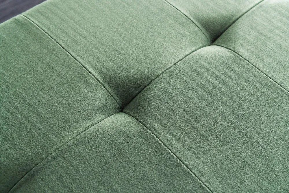 Invicta Interior - Elegantná lavica BOUTIQUE 95 cm, zelená, zamat