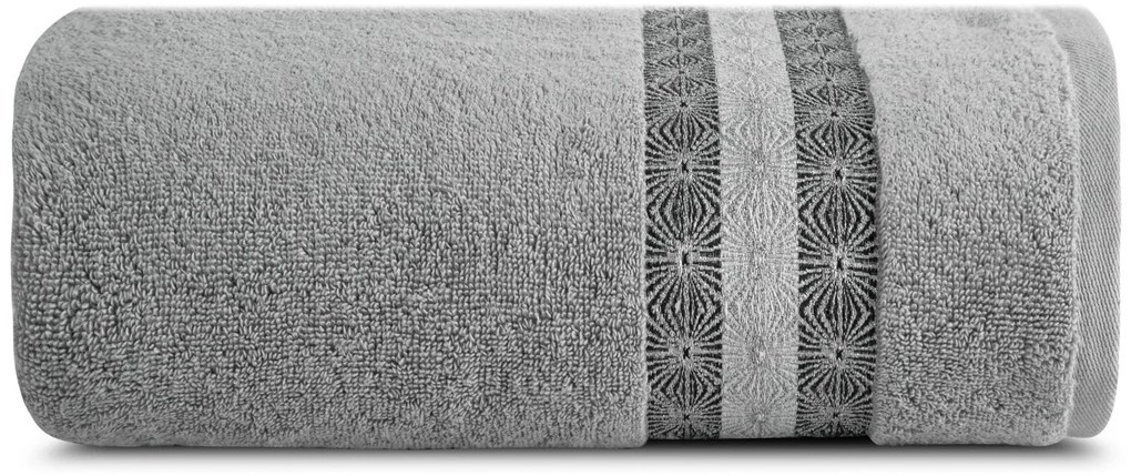 BAVLNENÝ UTERÁK MALIKA SADA 3KS 70X140 CM SVETLOSIVÁ