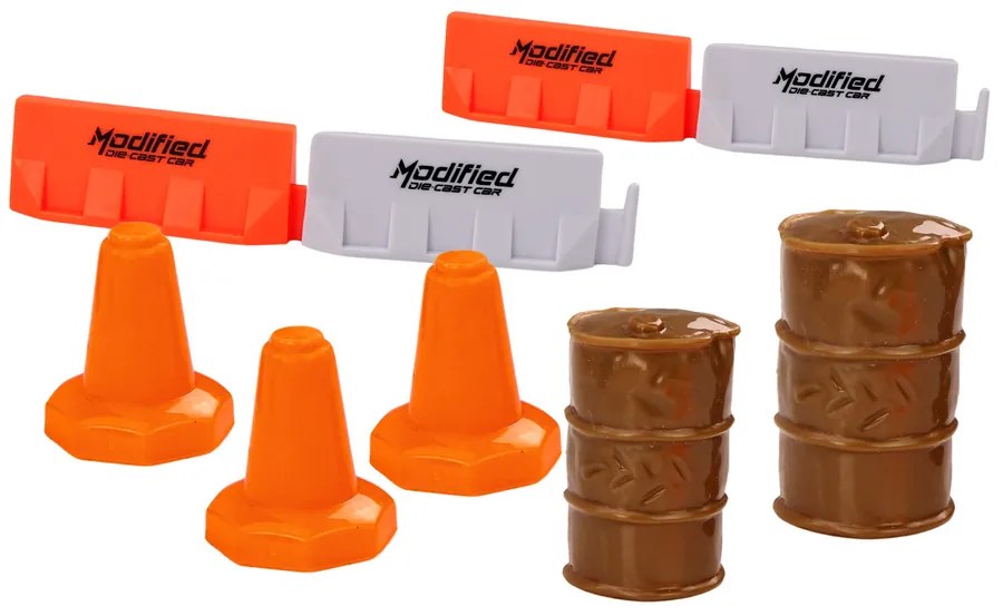 LEAN TOYS Kamión s prívesom 1:24 TIR, príslušenstvo, zvuky- modrá