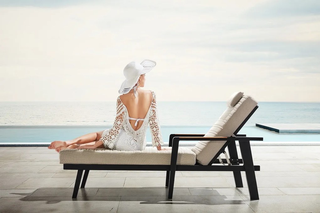Záhradné lehátko HIGOLD - Emoti Sunlounger Set Olefin