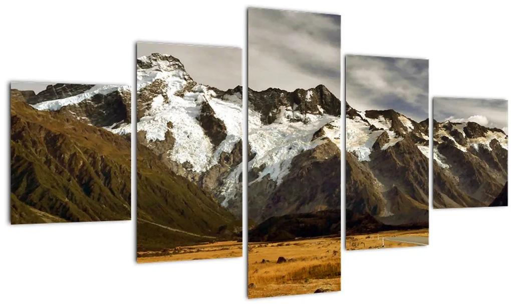 Obraz hory Sefton, Nový Zéland (125x70 cm), 40 ďalších rozmerov