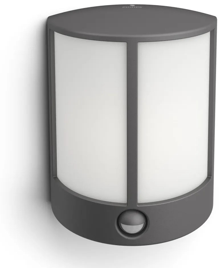 Philips 16465/93/16 - LED vonkajšie svetlo s čidlom MYGARDEN STOCK LED/6W IP44