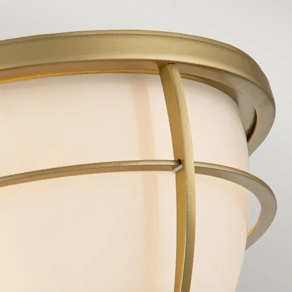 Quoizel QZ-CHANCE-F-PNBR- Kúpeľňové stropné svietidlo CHANCE 2xE27/60W/230V IP44