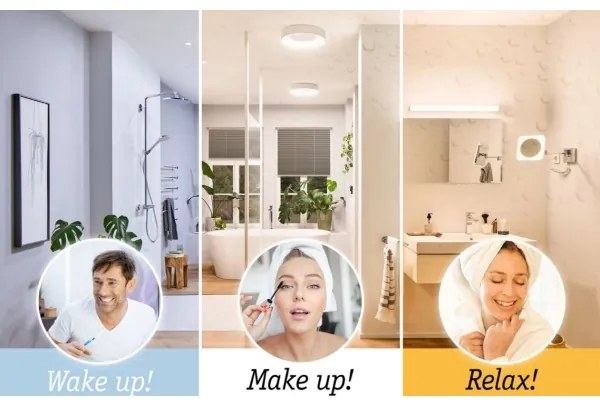 Paulmann 78923 - LED/13W IP44 Stmievateľné kúpeľňové stropné svietidlo AVIAR 230V