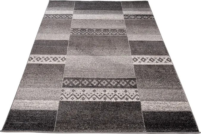 TA Koberec H077B TMAVOSIVÉ SARI BSF Rozmer: 200x290 cm