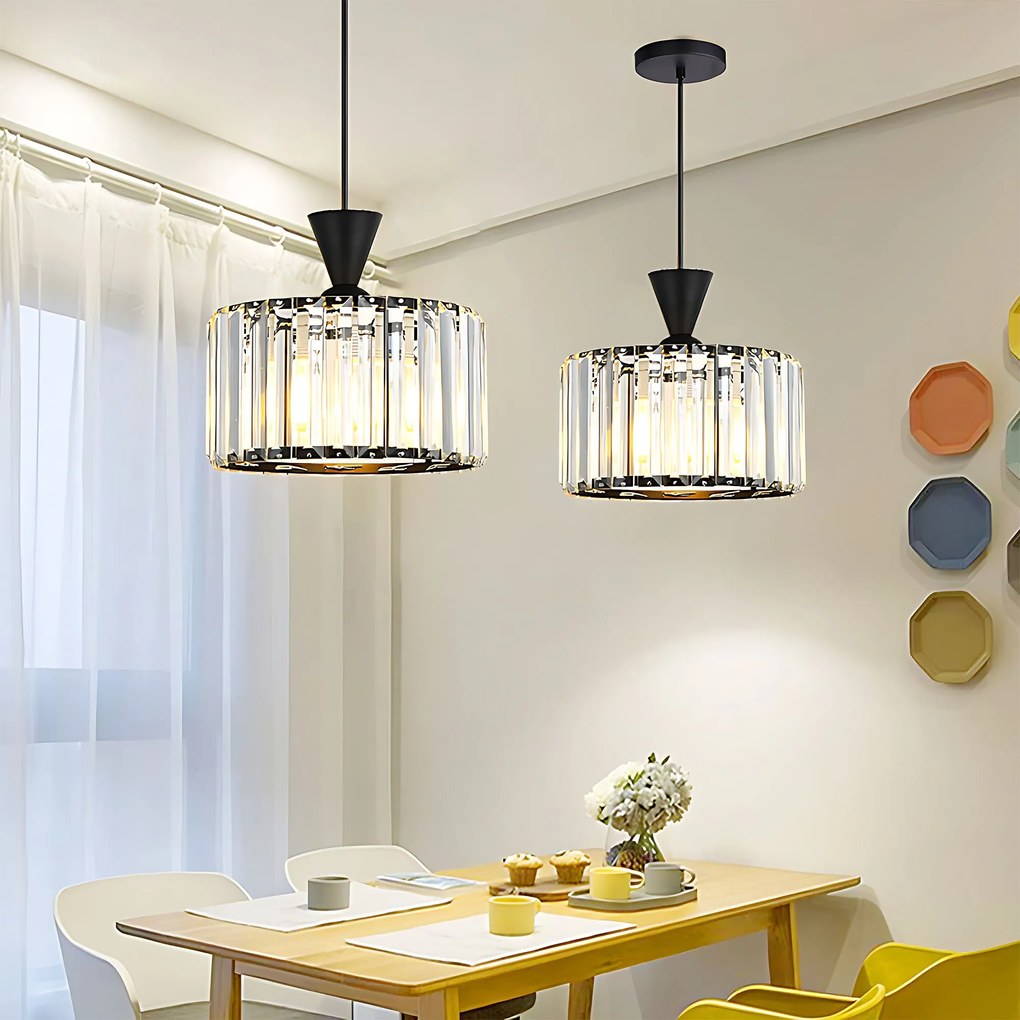 Toolight Toolight, stropné svietidlo 1xE27, APP1651-6CP, čierna, OSW-01227