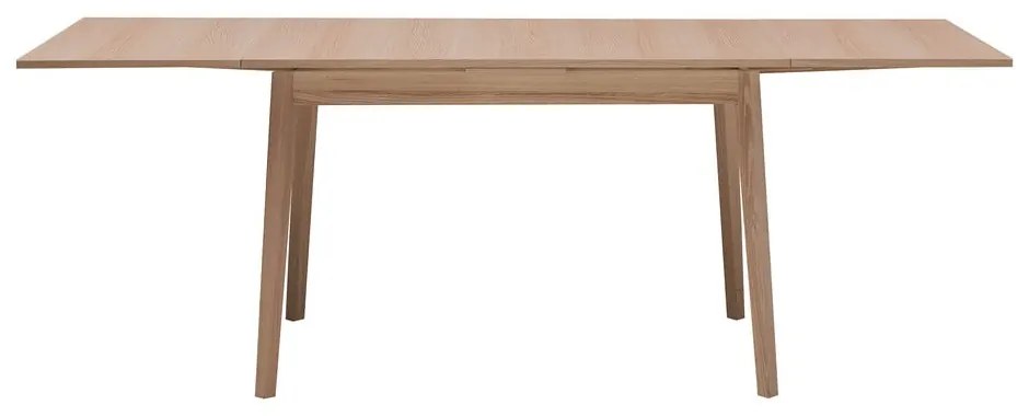 Rozkladací jedálenský stôl v dubovom dekore Hammel Single, 120 x 80 cm
