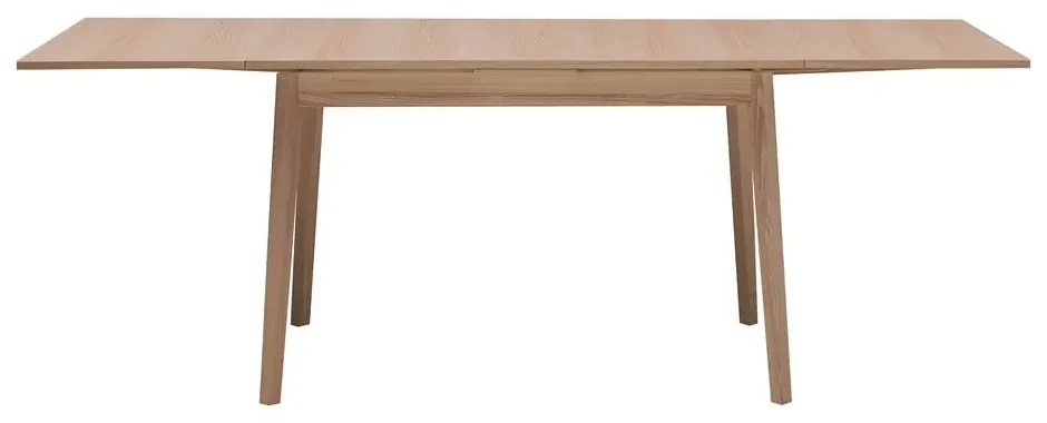 Rozkladací jedálenský stôl v dubovom dekore Hammel Single, 120 x 80 cm