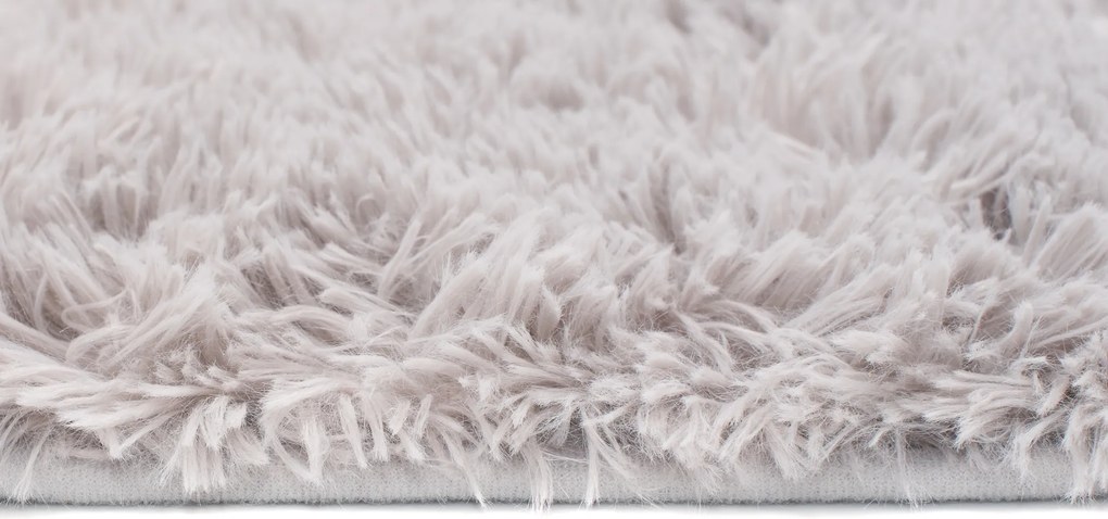 TA Koberec LIGHT GREY LIGHT GREY SILK Sivý Obdĺžnikový Rozmer: 80x150 cm