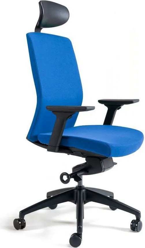 OFFICE PRO bestuhl Kancelárska stolička J2 BLACK SP modrá