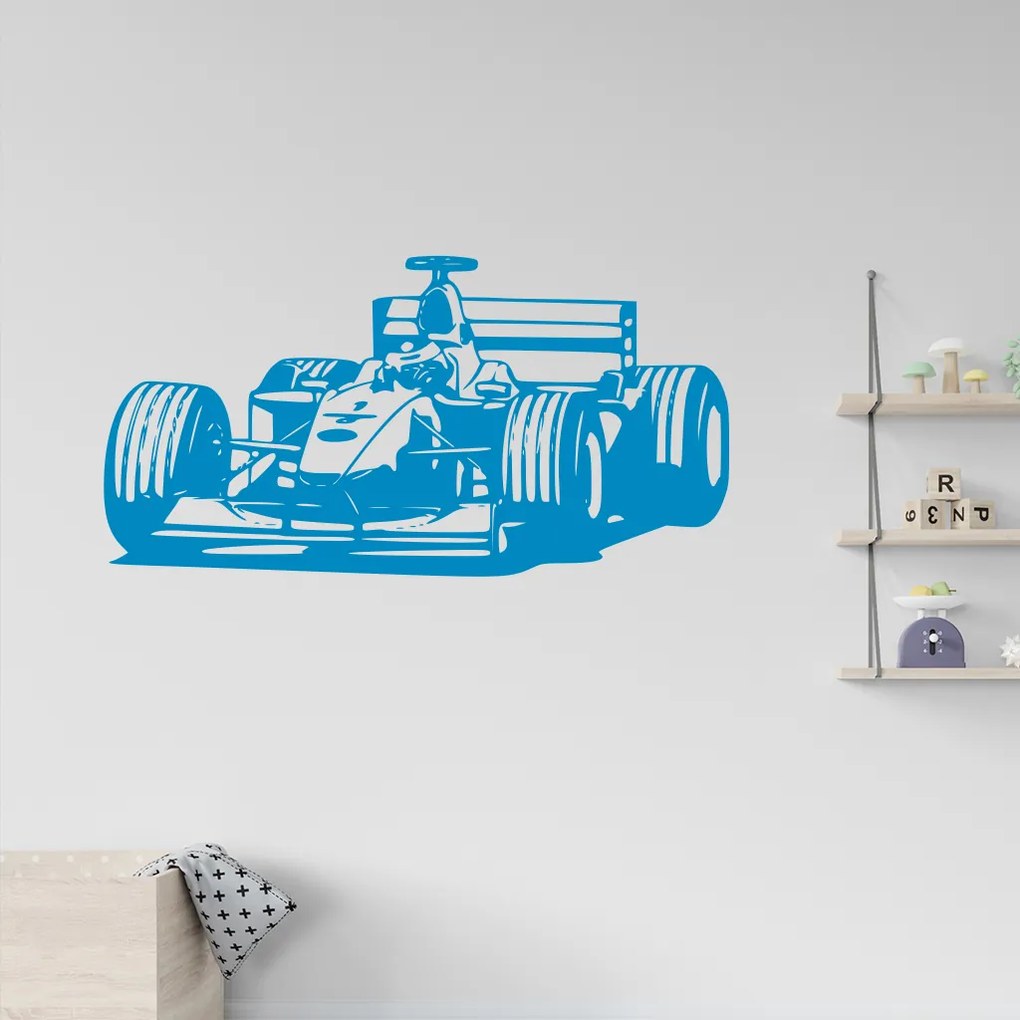 Veselá Stena Samolepka na stenu na stenu Formula Farba: béžová, Veľkosť: 60 x 30 cm