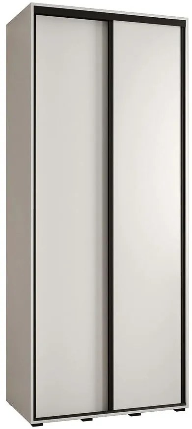 Skriňa 45 Canaris 1 110 biela/čierna