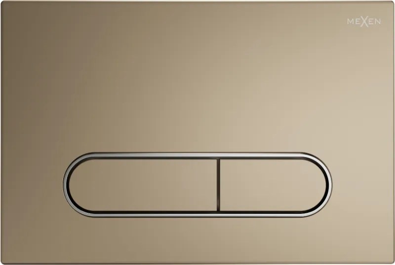 Mexen Fenix 11 splachovacie tlačidlo, Zlatá - 601104