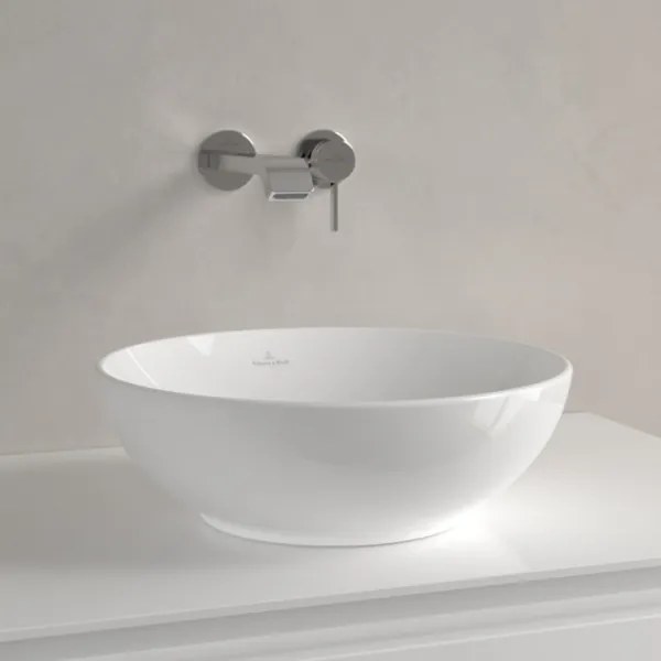 Villeroy & Boch 4A450001 - Umývadlo na dosku LOOP&FRIENDS priemer 38 cm keramika/biela