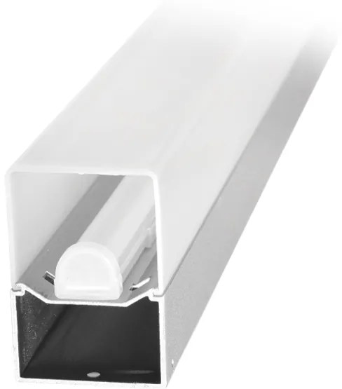 ECOLITE LED osvetlenie nad zrkadlo do kúpeľne ALBA, 4000K, 60cm, chrómované
