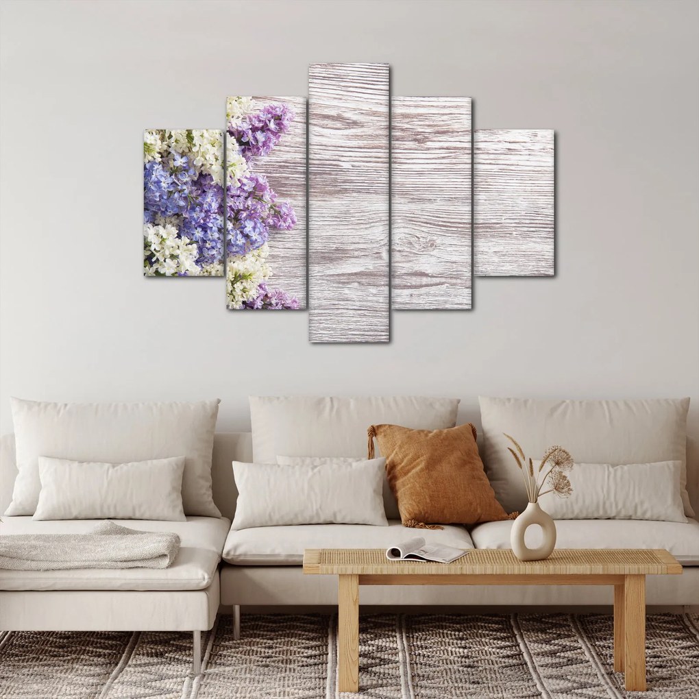 Obraz orgovánu na dreve (150x105 cm)