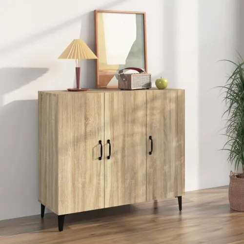 vidaXL Komoda dub sonoma 90x34x80 cm spracované drevo-