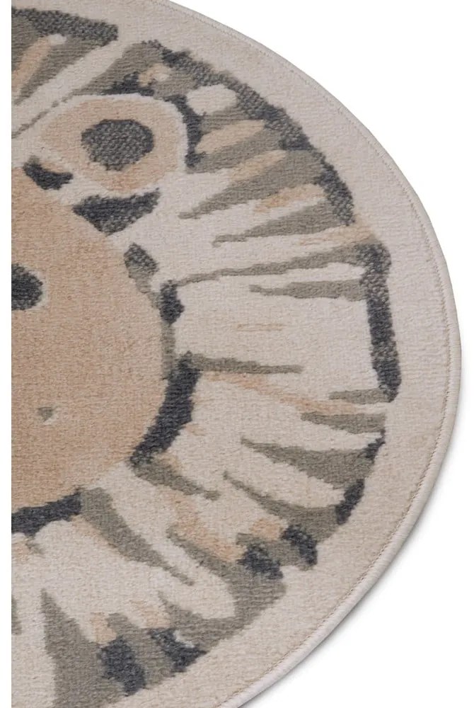 Béžový detský koberec ø 100 cm Lion – Hanse Home