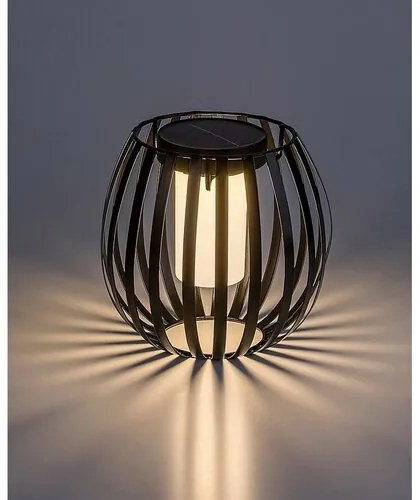 Rabalux 77167 vonkajšia solárna stolná LED lampa Savoca, 1W, 3000K, 5lm, IP44