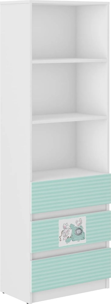 Wooden Toys Detská knižnica B-3 PRIATELIA