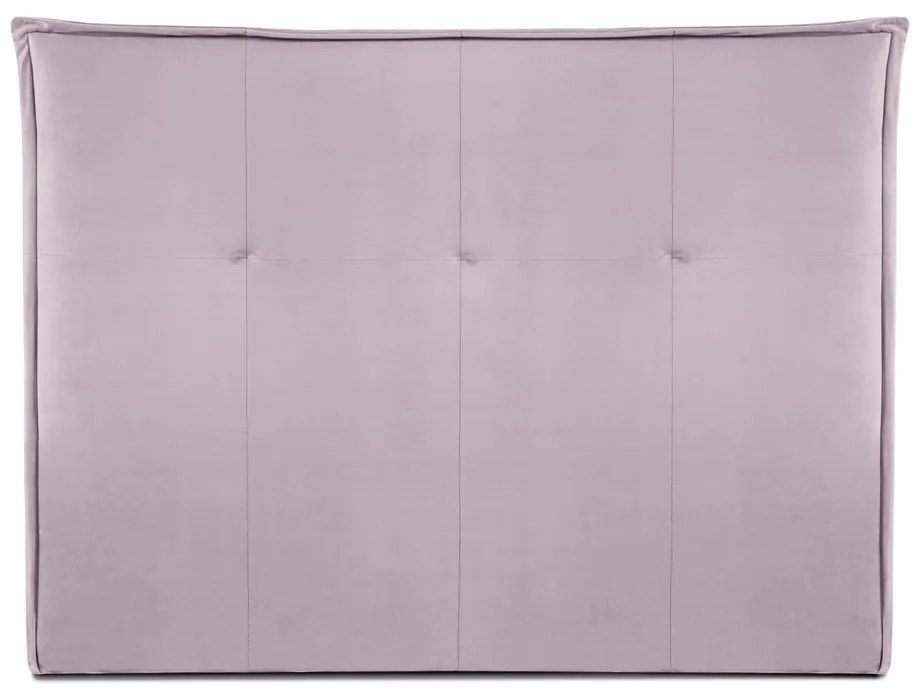 Svetloružové čelo postele 200x120 cm Monica – Milo Casa