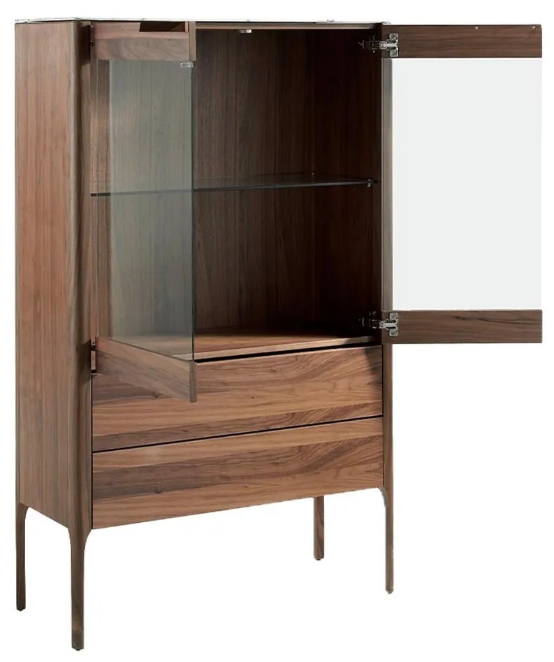 Walnut Vitrína 3075 99 × 40 × 161 cm ANGEL CERDÁ