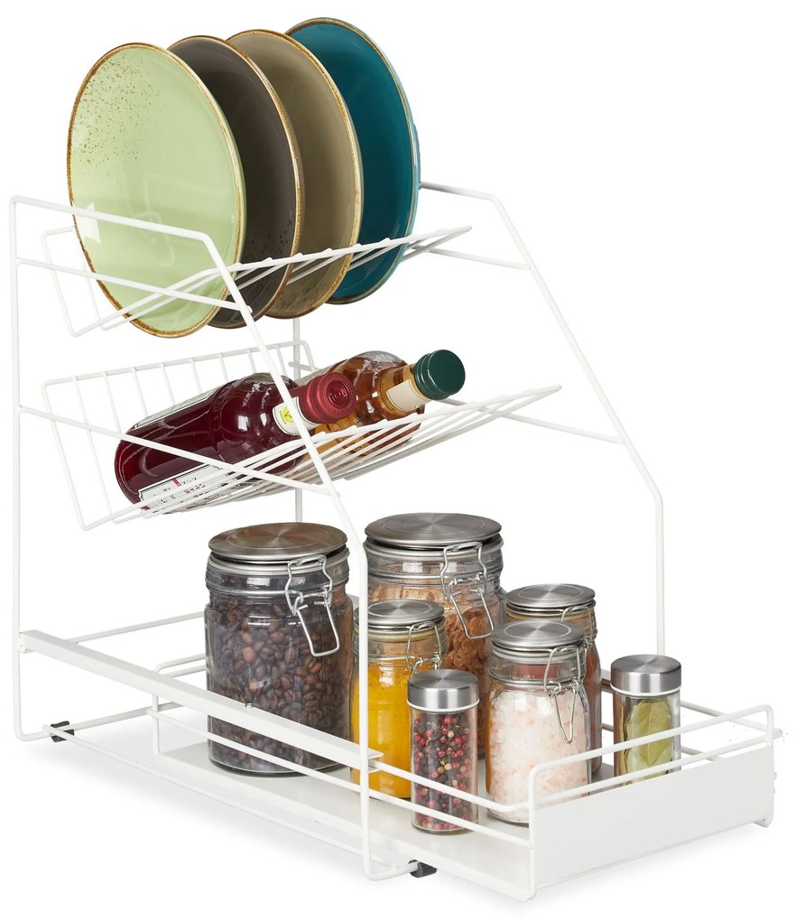 Organizér do kuchynskej linky biely RD5645