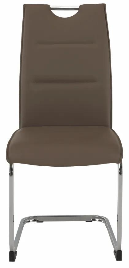 Kondela Jedálenská stolička, hnedá, TOSENA