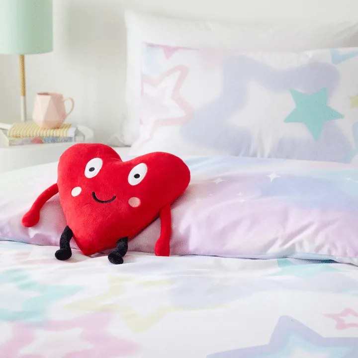 Plyšové detské vankúšiky v súprave 2 ks 29x36 cm Forever Together – Catherine Lansfield