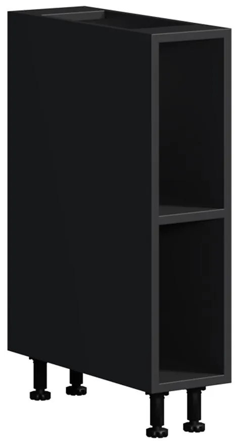 Kuchynská Skrinka Industry D20 OTW čierna/artisan