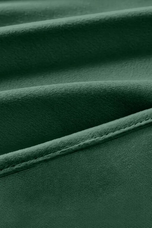 Velúrový záves SOFT VELVET fľašovo zelený 140x250 cm