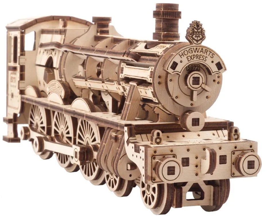Ugears 3D mechanické puzzle Harry Potter Rokfortský expres 504 ks