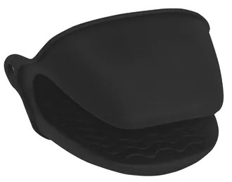 BISK Erga Basic, silikónová kuchynská rukavica 111x100x85 mm, čierna, ERG-03745